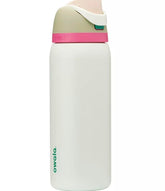 Owala FreeSip front view showing Alpine Sport finish and capacity benefit