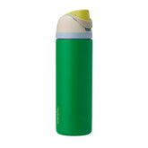 Owala FreeSip Putting Green front view showing bottle design and carry loop benefit
