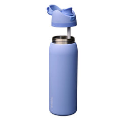 Owala FreeSip wide mouth filled with ice for quick cooling and easy filling