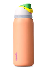 Owala FreeSip front view Peachy Keen showing bottle shape and color for stylish hydration