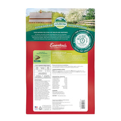 Oxbow bag opened to reveal consistent pellets and ease-of-use benefit