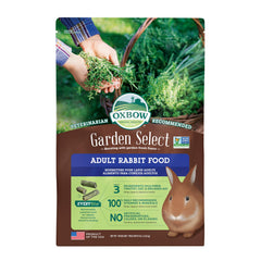 Oxbow front bag showing Garden Select branding and 8 lb size benefits