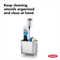 OXO divider ventilation holes close-up improves airflow and speeds drying
