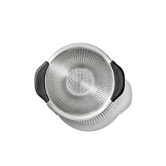 OXO Good Grips perforation detail highlighting fast drainage and easy rinsing