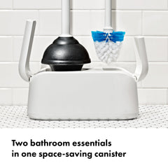 OXO Good Grips plunger profile with contoured handle for steady grip and control