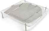 OXO mesh sweater dryer front view showing full drying surface and stability benefit