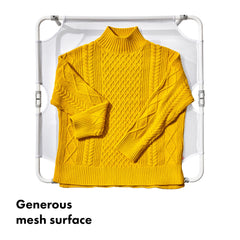 OXO close-up of mesh texture highlighting breathable support for delicates