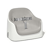 OXO Tot front view of booster seat showing high back and cushion, safe seating