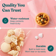Pack It Chic bag with cookie inside highlighting visibility and presentation benefit