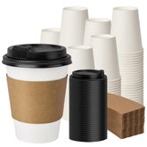 PACKINNO front packaging of 100 12 oz cups showing set and value