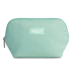 PackIt sage front view showing compact reusable cooler benefit