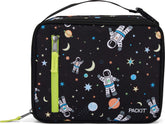PackIt Spaceman front view showing roomy interior and design benefit