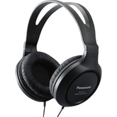 Panasonic headphones front view showing ergonomic over-ear design for comfort