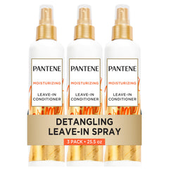 Pantene front packaging showing Pro-V detangler and benefits