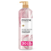 Pantene bottle front pump showing product and XL size benefit