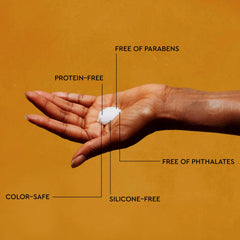 PATTERN curl gel in hand demonstrating 9.8 fl oz scale for travel and storage planning