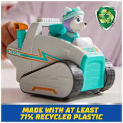 Paw Patrol snow plow side profile showing working wheels and realistic detailing