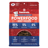 Pawstruck front of bag showing product branding and 2 lb size benefit
