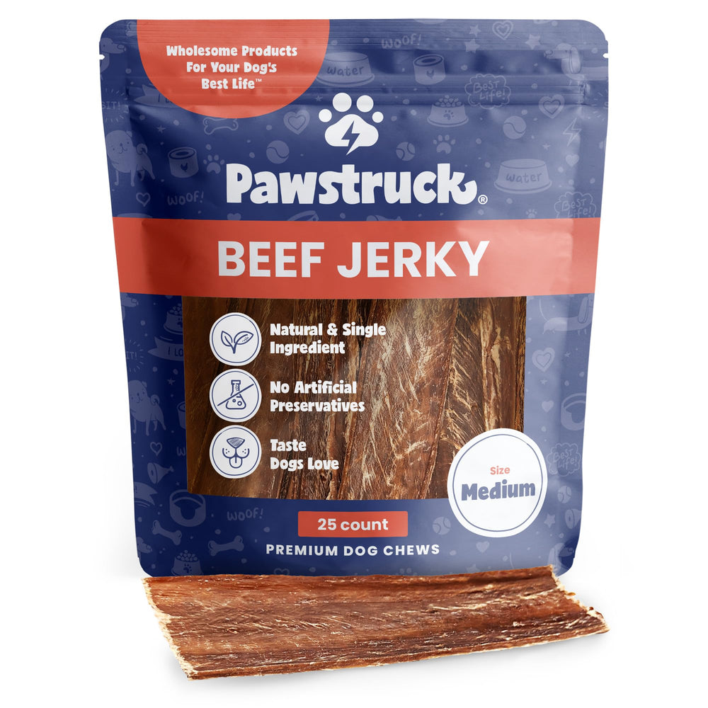 Pawstruck front packaging showing 25-count bag and product benefit