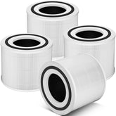PAYUDAL front-packaging showing four compatible Puro Air 240 replacement filters and benefits