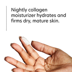 PCA SKIN cream spread on hand, demonstrates lightweight absorption and moisturization