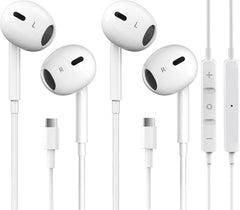 Pcwfbzf front packaging showing earbuds and 2-pack convenience, clear product identification