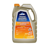 PEAK front label on one-gallon bottle showing product name and orange color benefits
