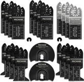 PECHAM front packaging showing full 24-piece blade kit and benefits