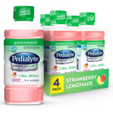 Pedialyte bottle front packaging showing flavor and fast hydration benefit