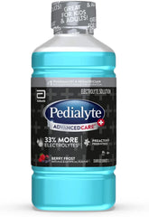 Pedialyte front packaging Berry Frost showing clear label and quick recognition benefit