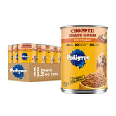 Pedigree can front label chicken showing brand and clear product identity