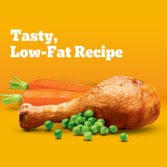 Pedigree ingredient label close-up showing vitamins and minerals for balanced nutrition