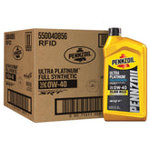 Pennzoil Ultra Platinum front label showing clear product identity and protection