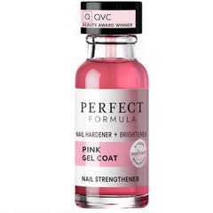 Perfect Formula front packaging showing pink gel coat and glossy finish benefit
