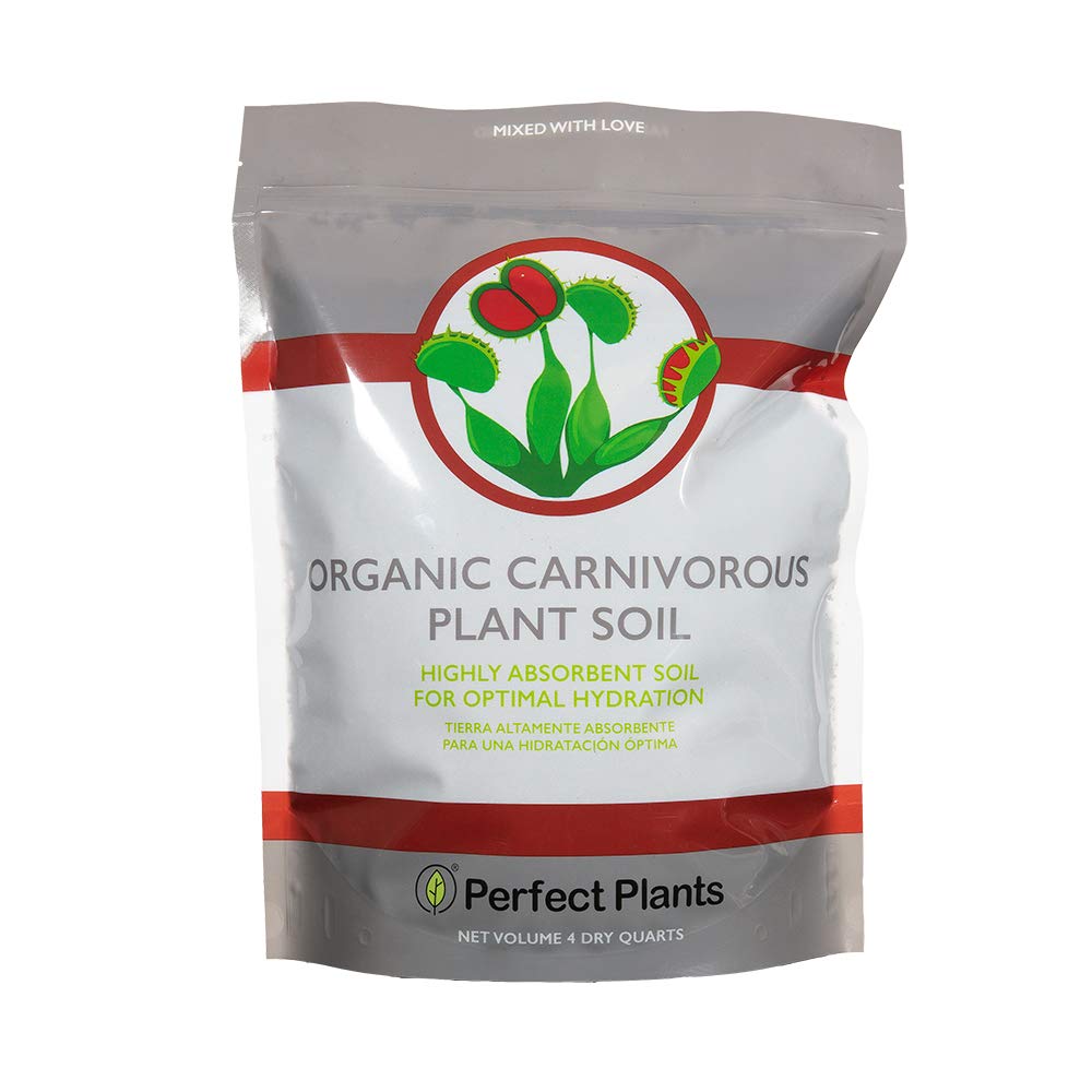 Perfect Plants front packaging showing 4 qt bag and brand