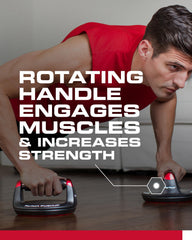 Perfect Fitness close-up of textured TPE grip for comfortable secure hold benefit