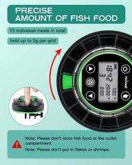 Petbank close-up of 16 grids demonstrating accurate portion control