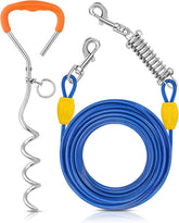 Petbobi front packaging showing stake and cable for quick identification and setup benefit
