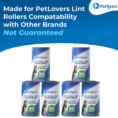 PetLovers easy-peel spiral sheet being removed for simple replacement and speed