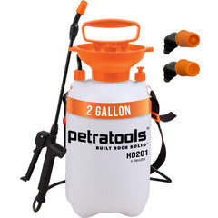 Petra HD201 front view showing compact sprayer for easy transport