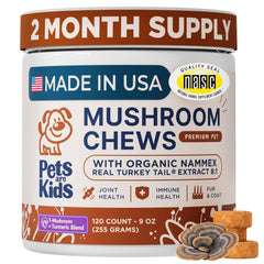 Pets Are Kids Too front packaging showing product benefits and NASC badge