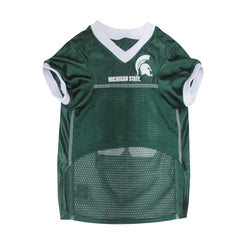 Pets First back view showing woven NCAA jock tag and personalization area