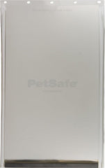 PetSafe front view of replacement flap showing full panel and fit benefit