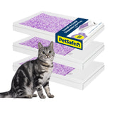 PetSafe scoopfree tray front packaging showing 3-pack and features