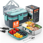 PETYDOOT front view closed showing compact portable warmer and handle