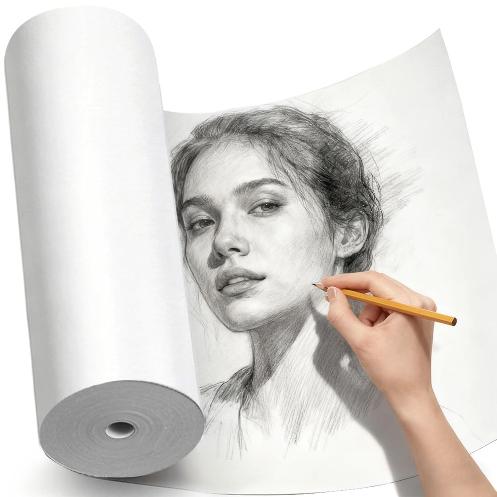 PH PERKHOMY front view of kraft paper roll showing full width and core benefit