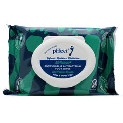 pHeet front packaging showing 72-count for convenient storage and quick access