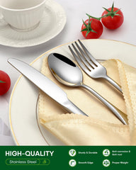 PHILIPALA knife handle detail showing ergonomic grip and balanced weight for comfortable cutting