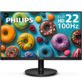 Philips monitor front view showing crisp Full HD display and clarity