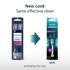 Philips Sonicare close-up of bristles illustrating concave layout for gum contact